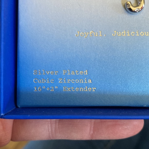 NEW a new day letter J necklace - Picture 3 of 4